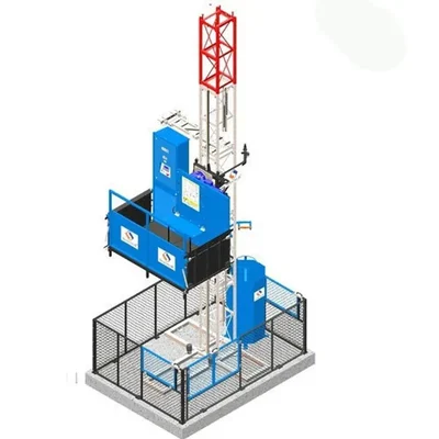 Heavy Duty Material Hoist, 12 HP for Lifting Materials